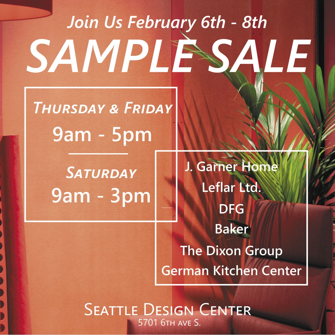 Sample Sale – Seattle Design Center