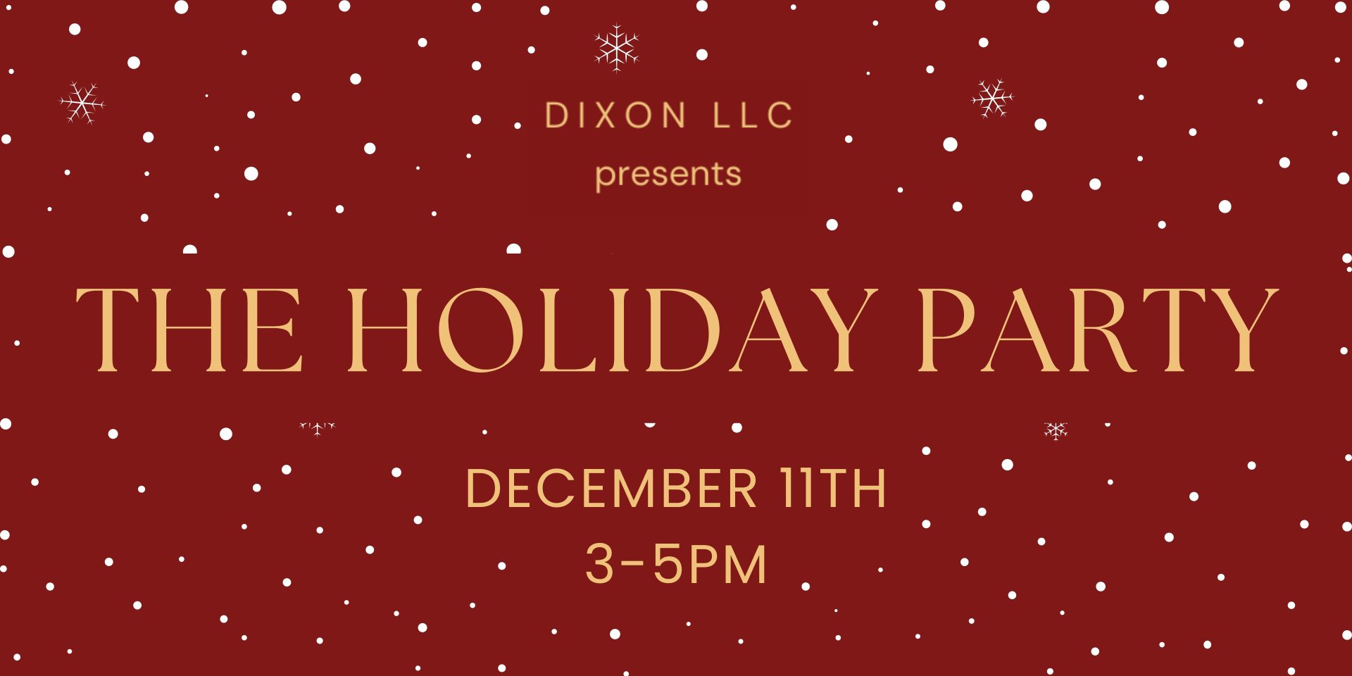 Dixon PNW Holiday Party