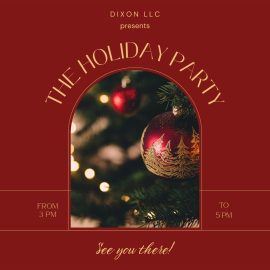 Dixon PNW Holiday Party Event Image