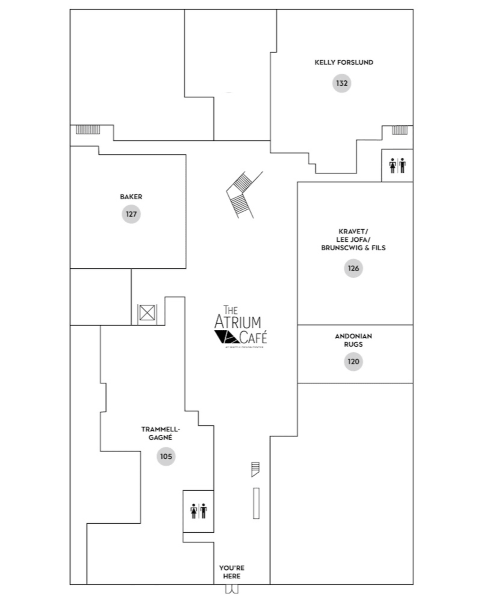 SDC Map Floor 1