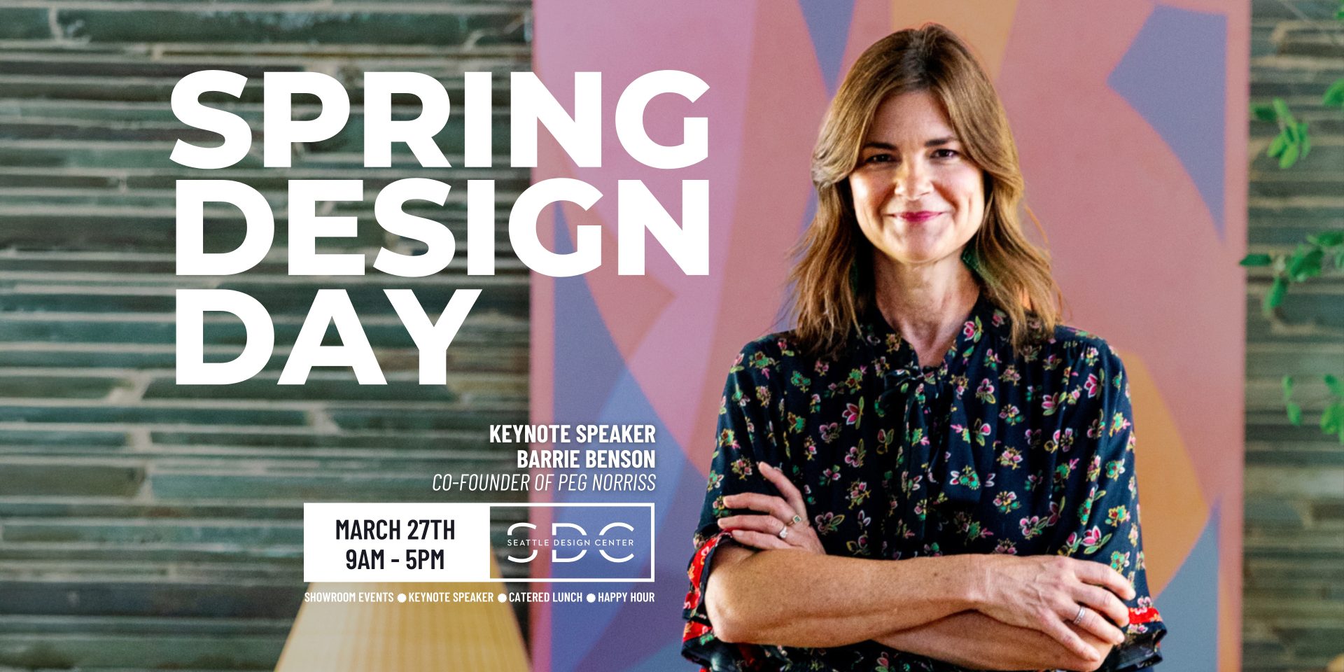 Spring Design Day 2025 Event Poster Header