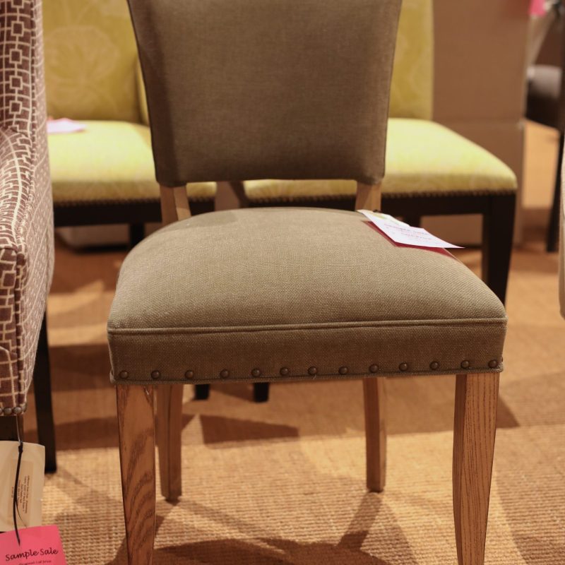 Teak Armless Chair